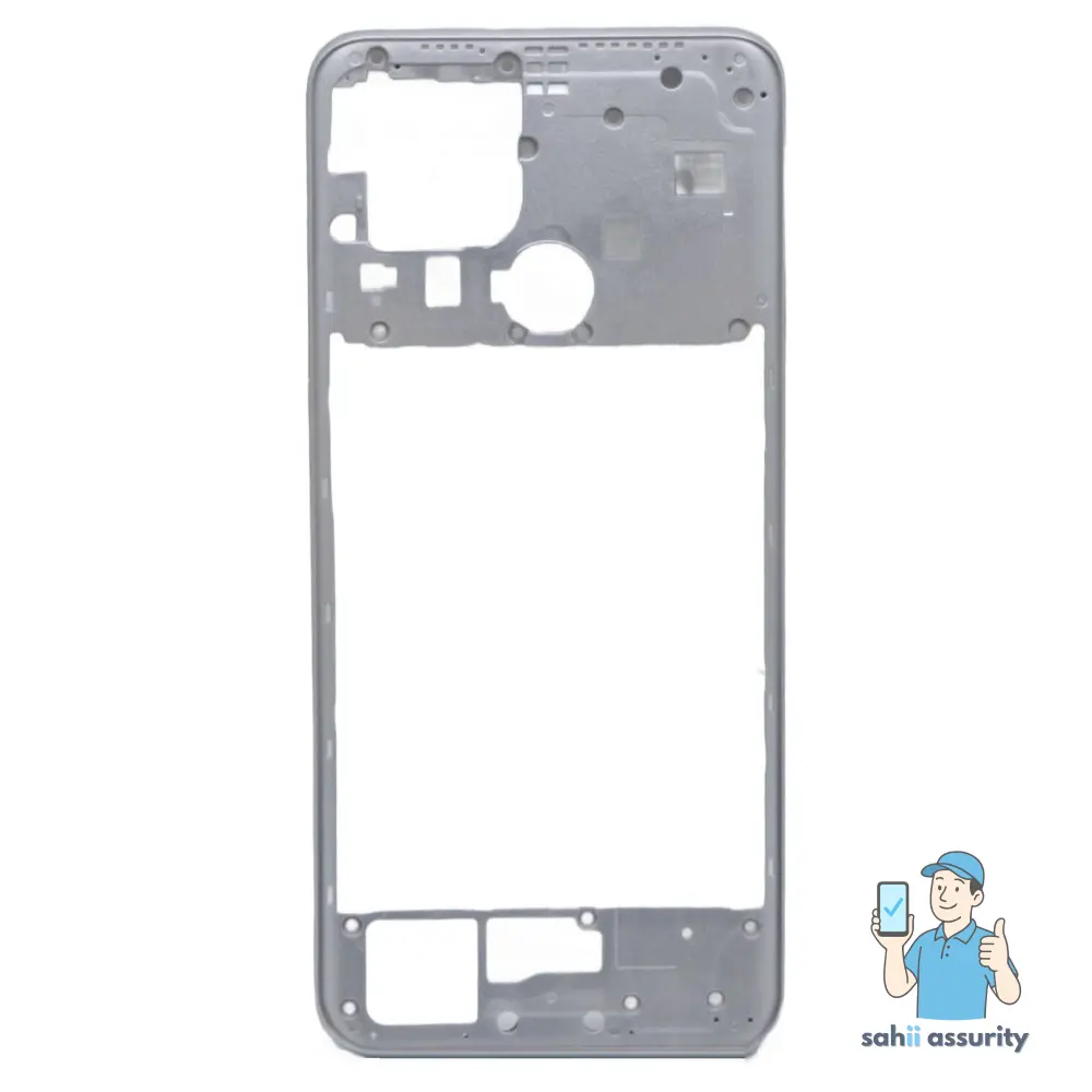 Middle Frame Ring Only for Oppo A15s White thumbnail